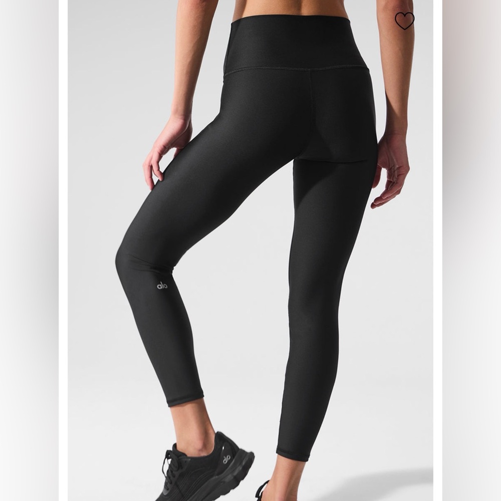 7 / 8 High-Waist Airlift Legging -Black- - Picture 2 of 3